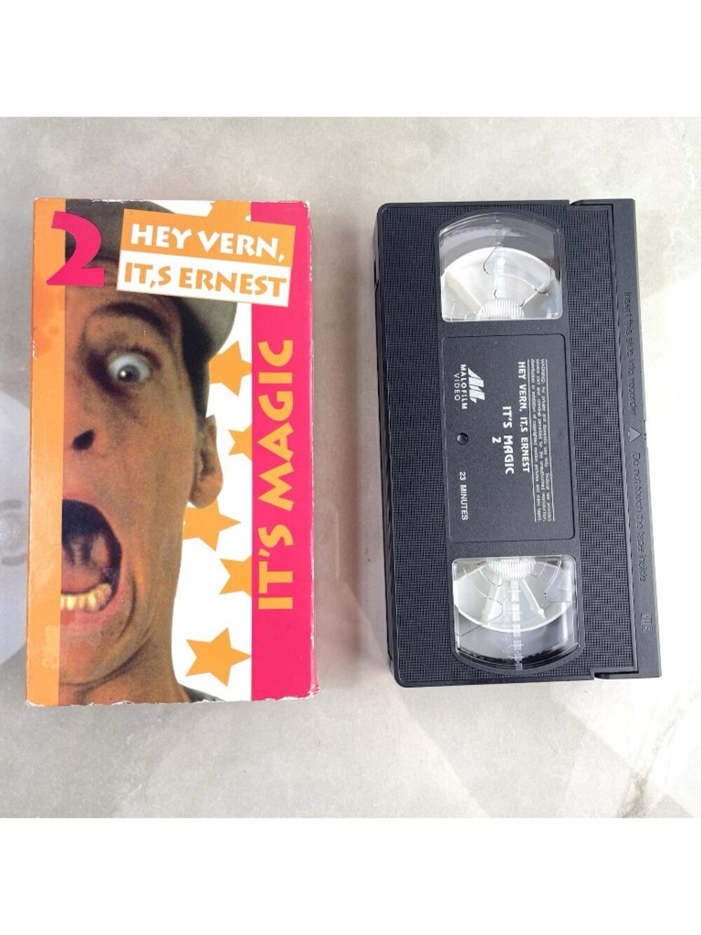 Hey Vern, It's Ernest: It's magic 2 VHS Tape Jim Varney